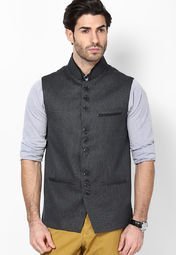 Canary London Grey Waist Coat Men