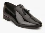 Carlton London Black Tassel Formal Shoes Men