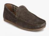 Carlton London Grey Moccasins Men