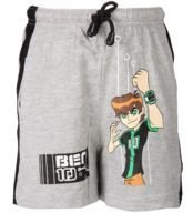 Cartoon Network Grey Milange Shorts Boys