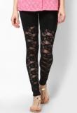 Castle Black Printed Legging women