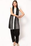 Castle Black Solid Bottom & Dupatta Sets Women