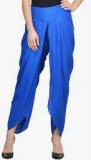 Castle Blue Solid Dhoti Style Salwar women