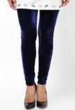 Castle Navy Blue Solid Legging Women