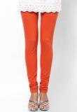 Castle Orange Leggings Women