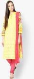 Castle Peach Cotton Chudidar & Duppatta Sets Women