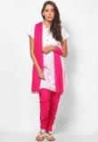 Castle Pink Solid Bottom & Dupatta Sets Women