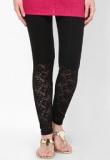 Castle Solid Black Legging Women