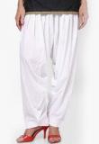 Castle White Solid Salwar women