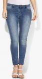 Cat Blue Washed Symbol Jegging Women