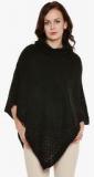 Cayman Black Solid Sweater Women