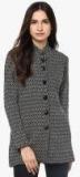 Cayman Grey Printed Winter Jacket Women