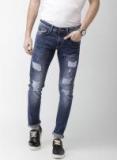 Celio Blue Slim Fit Mid Rise Jeans Men