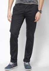 Celio Brown Solid Chinos men