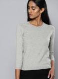 Chemistry Grey Embellished Sweater Women