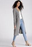 Chemistry Grey Melange Solid Shrug women