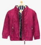 Cherry Crumble Burgundy Winter Jacket Girls