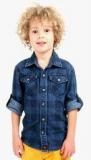 Cherry Crumble California Blue Casual Shirt Boys