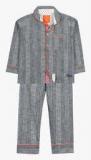 Cherry Crumble California Grey Printed Night Suit boys