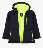 Cherry Crumble California Navy Blue Winter Jacket girls