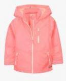 Cherry Crumble Coral Solid Winter Jacket Boys