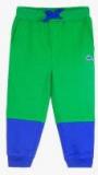 Cherry Crumble Green Solid Track Bottoms Boys