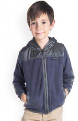 Cherry Crumble Grey Colourblocked Tailored Jacket boys