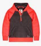 Cherry Crumble Orange Solid Winter Jacket Boys