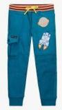 Cherry Crumble Teal Slim Fit Track Pant Boys