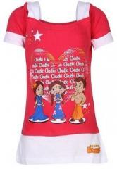 Chhota Bheem Fuchsia Casual Top girls