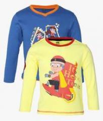 Chhota Bheem Pack Of 2 Multicoloured Value Packs T Shirts boys