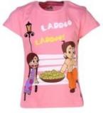 Chhota Bheem Pink Casual Top Girls