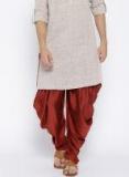 Chitwan Mohan Men Maroon Solid Salwar Women