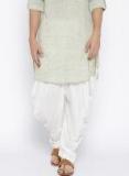 Chitwan Mohan White Solid Salwar Women