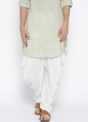 Chitwan Mohan White Solid Salwar women