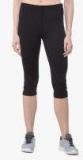 Chkokko Black Solid Capri Women