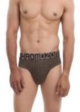 Chromozome Brown Solid Basic Brief Men