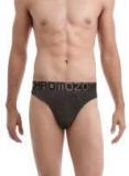 Chromozome Men Brown Checked Thongs Vb 5 Men