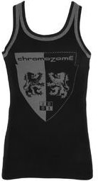 Chromozome Strike Out Black Insignia Vest Men