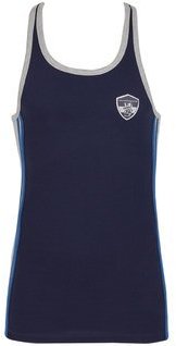 Chromozome Strike Out Navy Blue Varsity Vest men