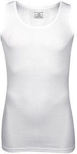 Chromozome White Solid Vest men