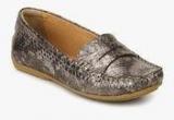 Clarks Doraville Nest Silver Metallic Moccasins women