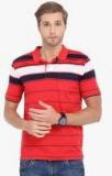 Classic Polo Red Striped Polo Collar Tshirt men