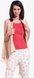 Claude 9 Cream Solid Shrug Women