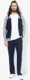 Cloak & Decker By Monte Carlo Navy Blue Solid Tracksuit men