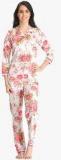 Clovia Multicoloured Printed Pyjama Set Women