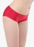 Clovia Red Solid Hipster Briefs Women