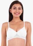 Clovia White Solid Heavily Padded Basic Bra women