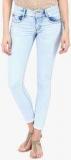 Code 61 Light Blue Mid Rise Slim Jeans women