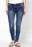 Code 61 Solid Blue Jeans Women